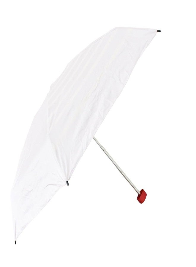 Garth 3-Fold Sun & Rain Protective Solid Foldable Umbrella (1 Pc) - Image 2