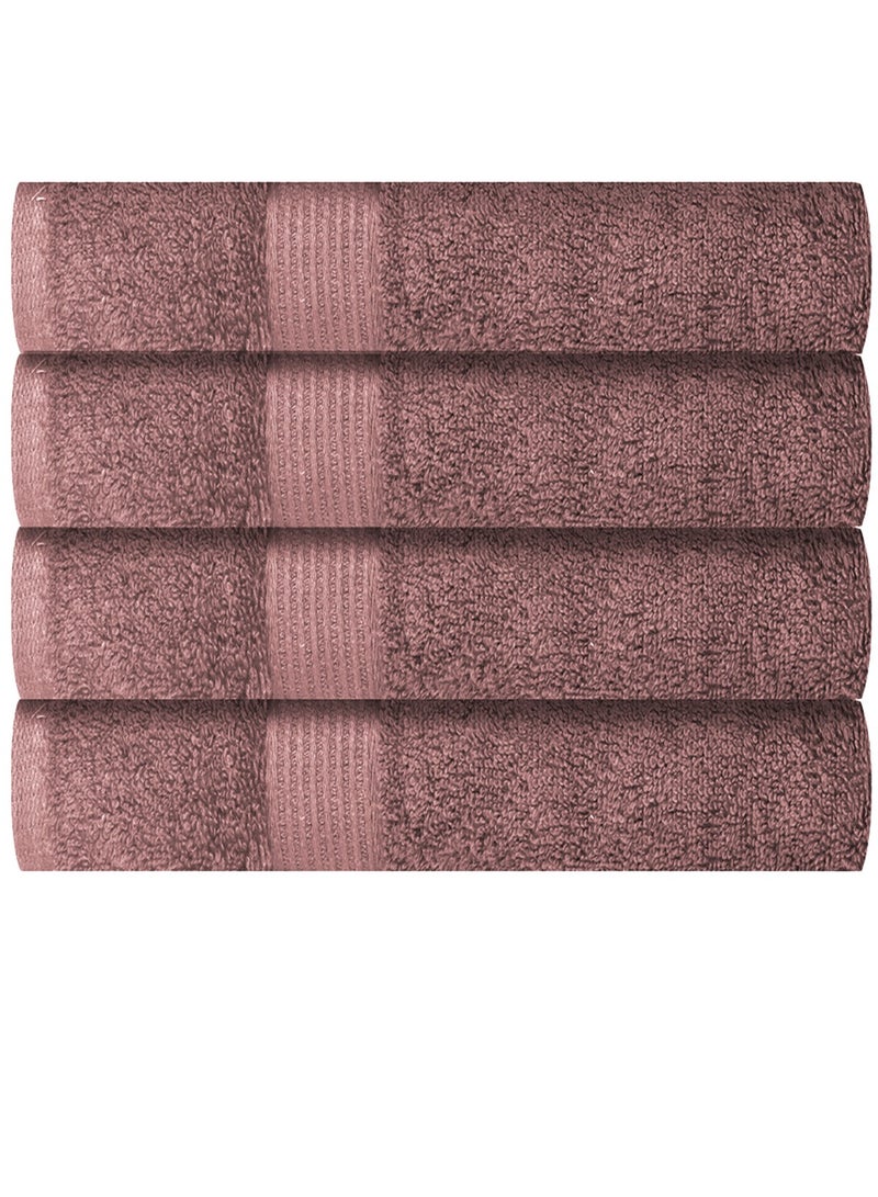 REZLAN UAE REZLAN Premium Cotton Bath Towel Set (4-Pack) – 100% Soft, Absorbent & Quick-Drying
*Luxury 600 GSM Bath Towels - 70×144 cm / 27×57 inches - PEACH  - Image 5