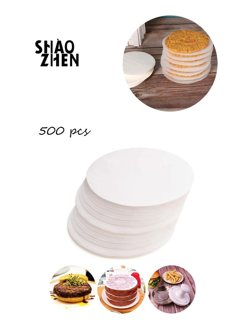 شاو تشن 500 مساءً جولات ورقية برجر برجر ل 4 بوصات برجر الصحافة شهادة جامعية جولة الهامبرغر الورقية - Image 1