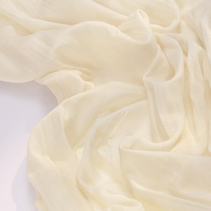 Socomi Beige Cheesecloth Table Runner Easter Spring Boho Rustic Gauze 120 inch 10FT Cheese Cloth Runner for Wedding Party Baby Shower Birthday Home Decor Holiday Decorations - Image 2