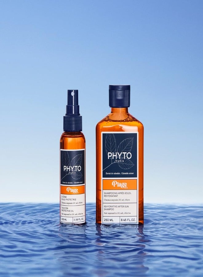PHYTO PLAGE Rehydrating After-Sun Shampoo, Sulfate-Free, Silicone-Free, Removes Salt, Chlorine & Sand, Restores Softness & Shine, 8.45 fl oz - Image 4
