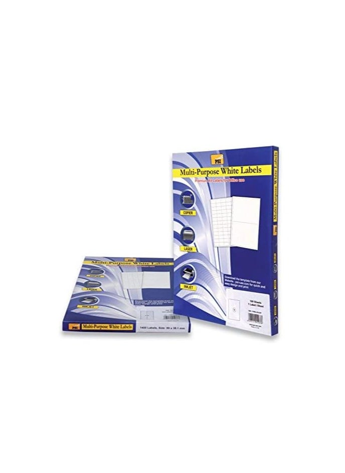 Psi Multipurpose Label - 105 X 99mm  - Image 1