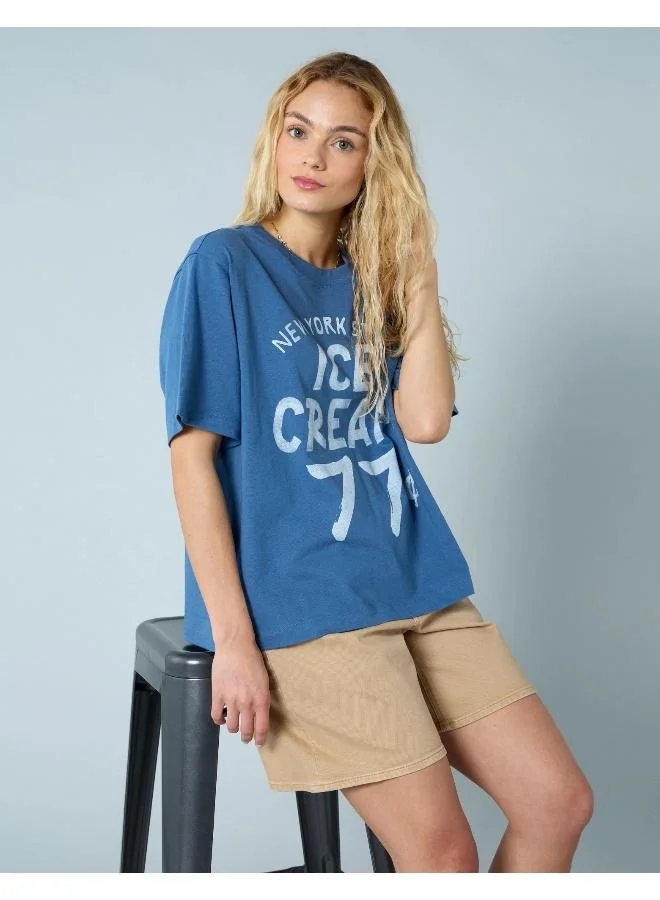 American Eagle AE Oversized Food Graphic T-Shirt