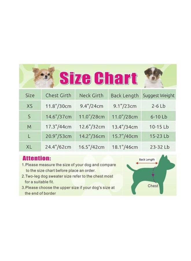 FAMI Small Dog Pullover Sweater, Cold Weather Cable Knitwear, Classic Turtleneck Thick Warm Clothes for Chihuahua, Bulldog, Dachshund, Pug, Yorkie (Pink,Small) - Image 4