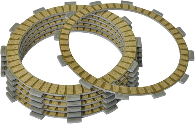 QASULER 6PC Motorcycle Friction Clutch Plates - Image 1