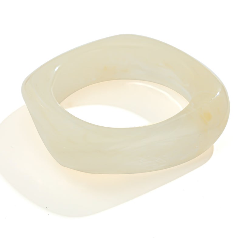 SHIXIN European and American Cross-Border Jewelry: Retro Irregular Gradient Acrylic Bracelet for Women - Image 5