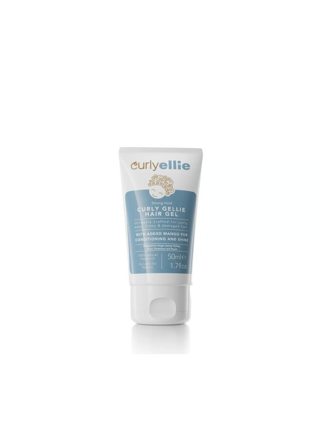CurlyEllie Strong Hold Curly Gellie Hair Gel 50ml - Image 1
