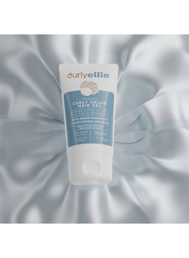 CurlyEllie Strong Hold Curly Gellie Hair Gel 50ml - Image 2