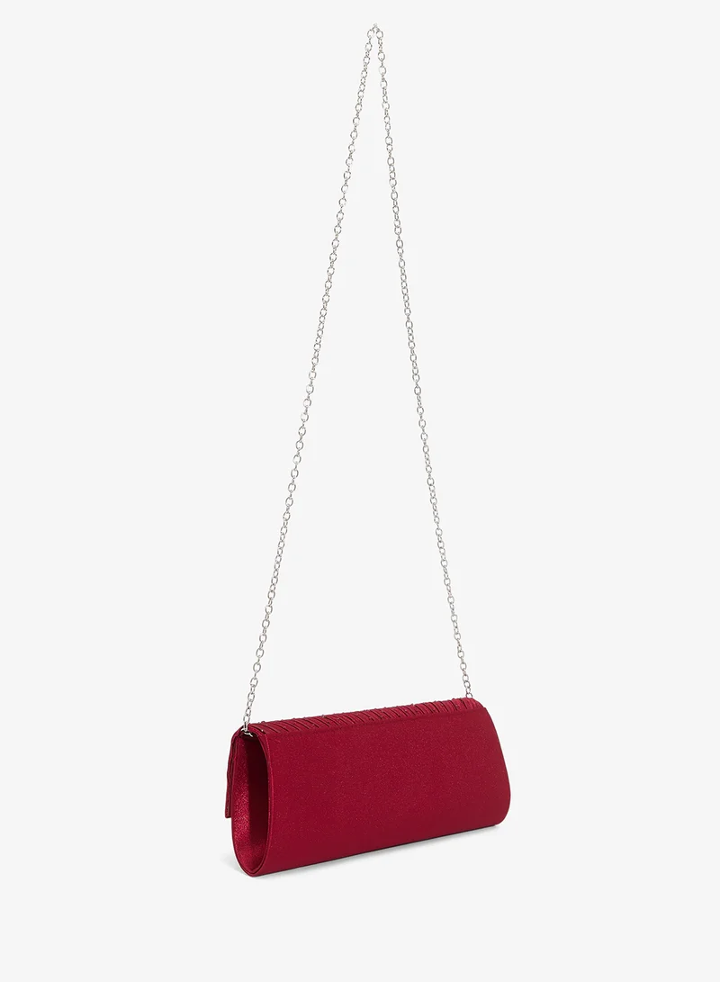 Khizana Rhinestone Detailed Diamonte Embellished Clutch