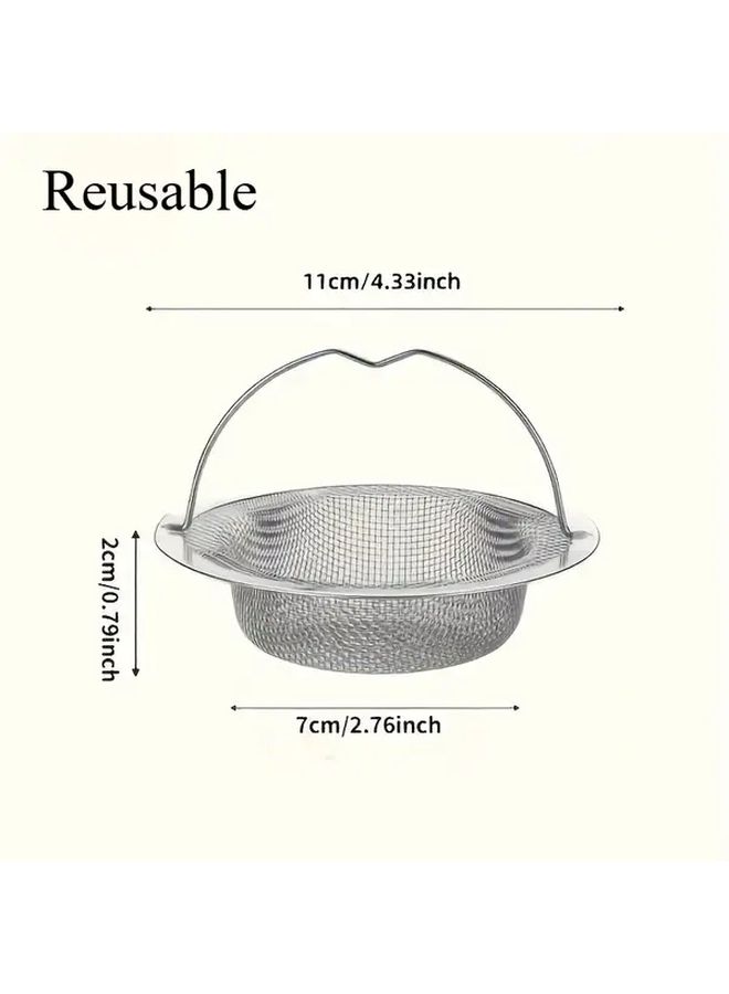 One Handy 201 Stainless Steel Sink Filter with Strainer for Kitchen - Image 4