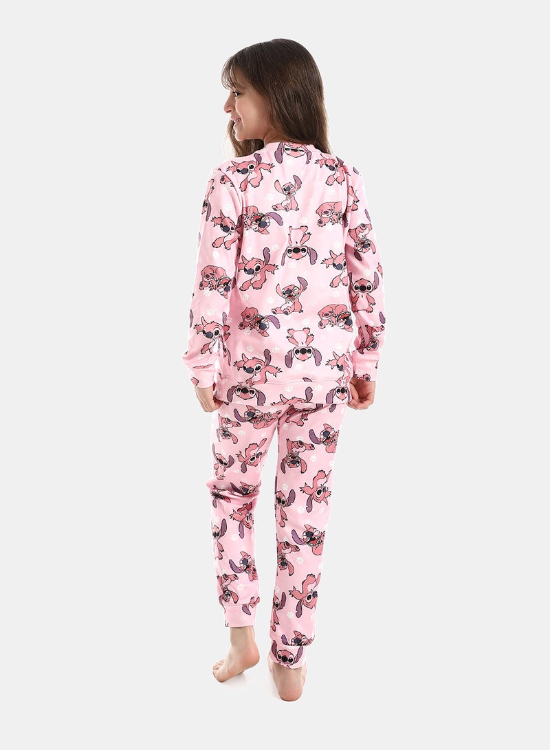 Andora Printed Self Patterned Pajama - Image 4