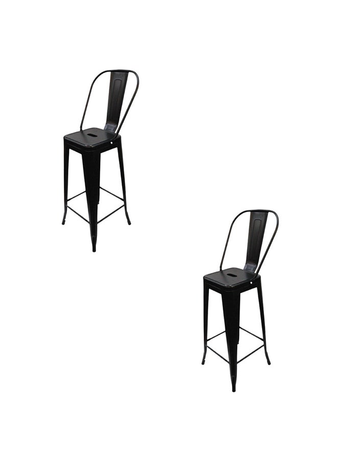 JILPHAR FURNITURE Jilphar Furniture High Bar Metal Chair 1265A set of 2pcs 