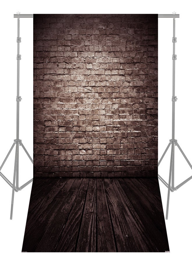 ANDOER 1.5* 2.1m/5* 7ft Retro Photography Background Abstract Old Master Brick Wall Wood Floor Backdrop Photo Studio Props - Image 4