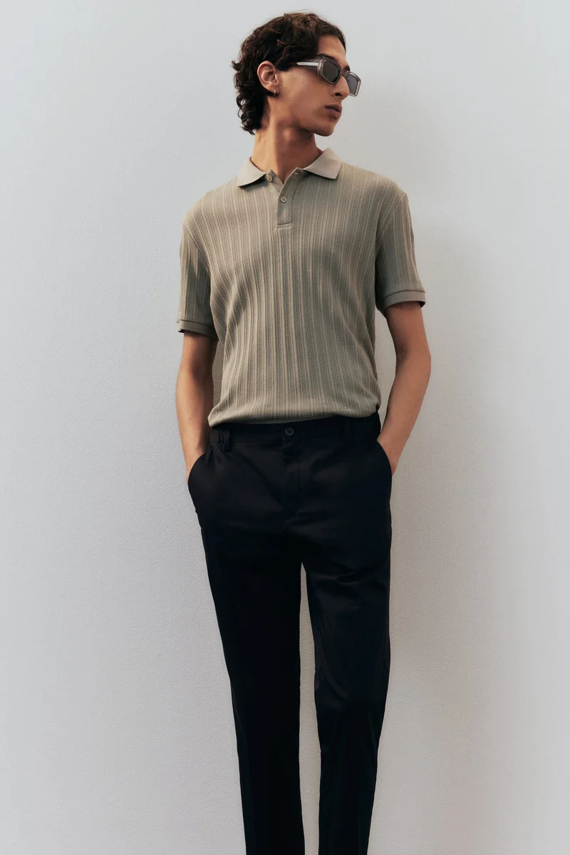 اتش اند ام بنطلون قصير بقصّة سلِم