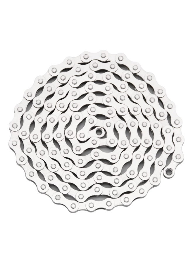 6/7/8/9/10/11/12 speed bicycle chain set, bicycle chain, with hook bicycle buckle, reusable (single speed chain) - Image 1