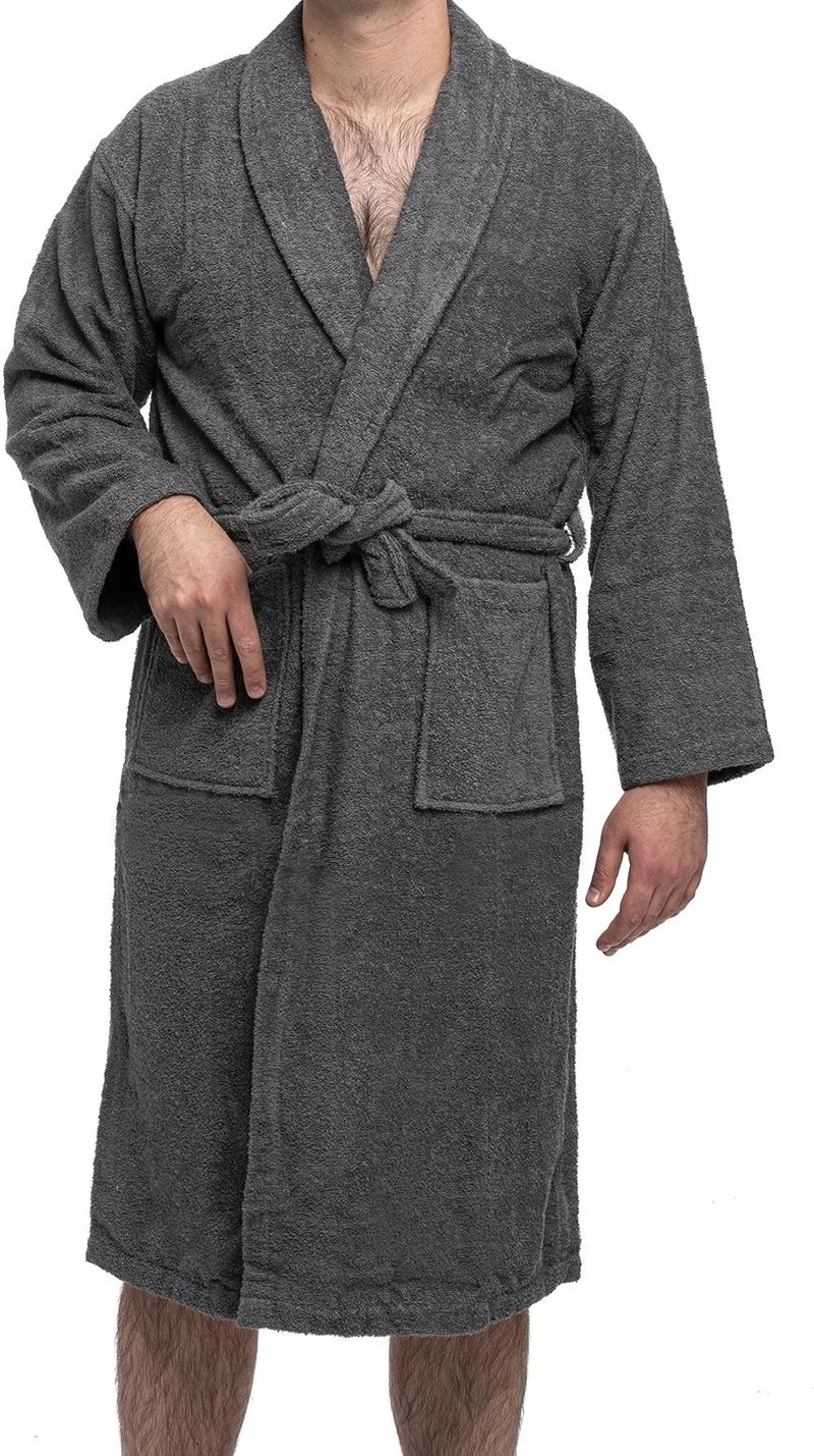 Soley | Minerva | Extra Soft 100% Cotton Women's / Men's Unisex Bathrobe