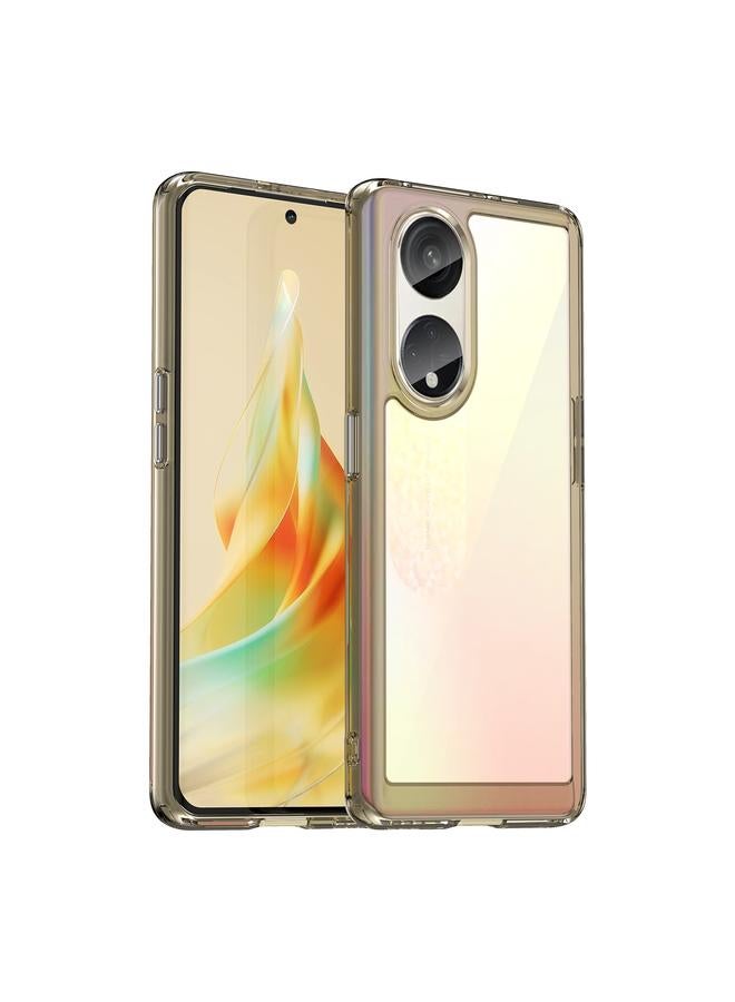 اس-توب جراب لهاتف OPPO A1 Pro 5G من سلسلة ملونة من الأكريليك + جراب هاتف TPU - Image 1
