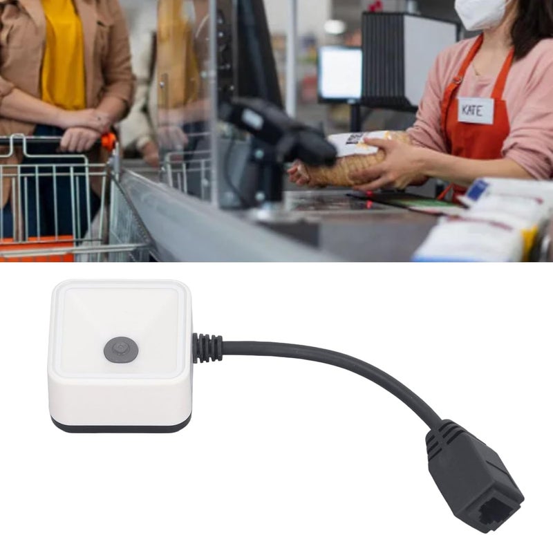 Embedded Barcode Scanner ABS 1D/2D QR Code Reader Automatic Induction Scanning with 60FPS Decoding USB Port for Gateways POS Systems - Image 2