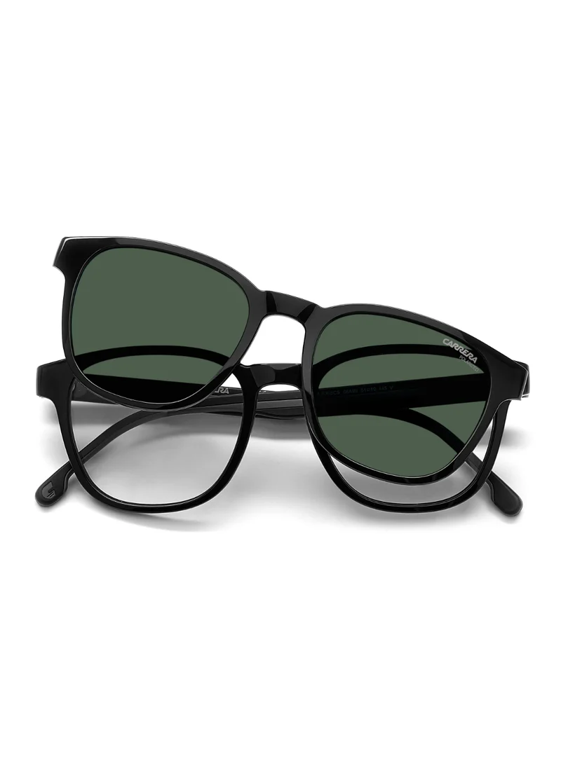 Carrera Men's UV Protection Sunglasses Ca8062/Cs Black 43.6 - Lens Size: 51 Mm
