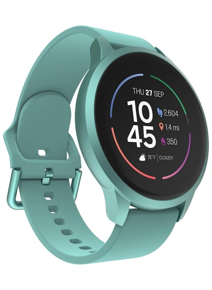 iTouch Unisex Interactive Sports 4 Watch Ocean Green/Ocean with Silicone Strap, TP4R01-ON1 - Image 1