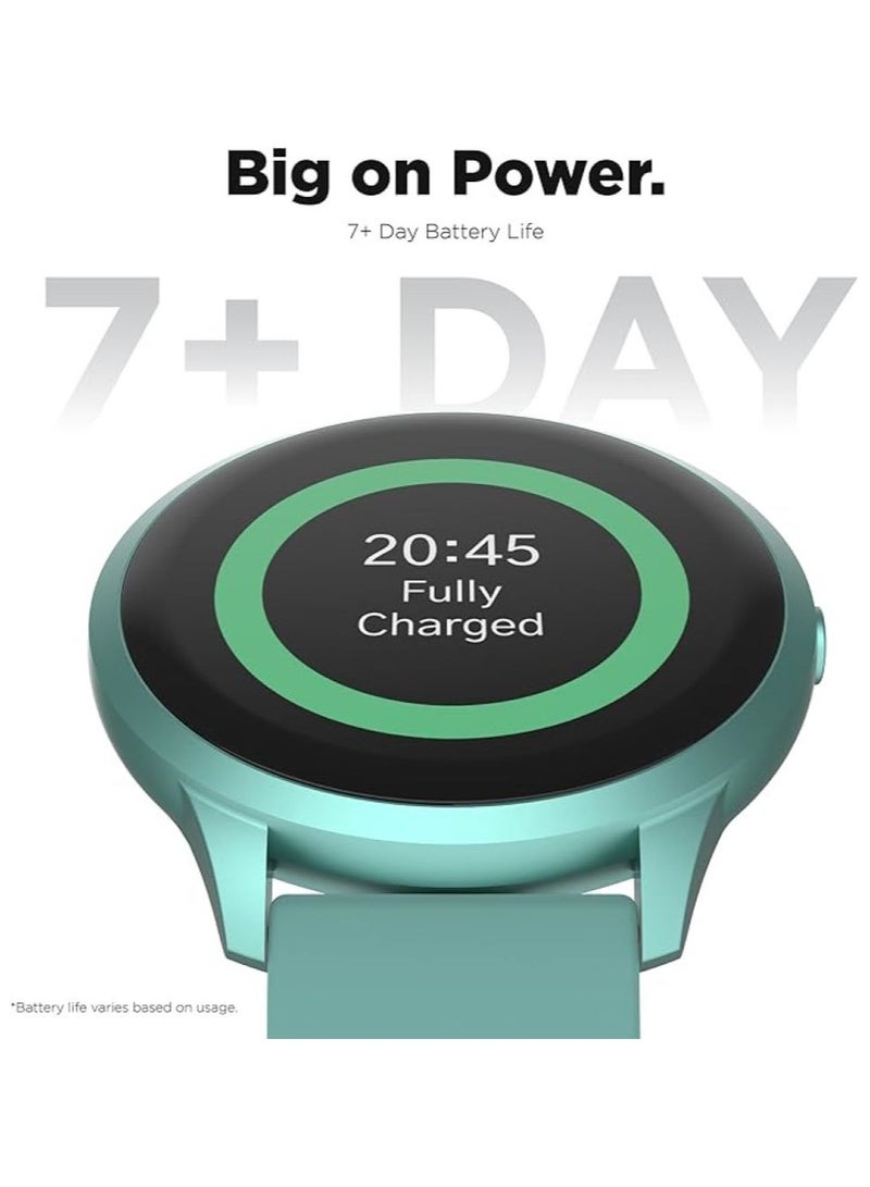 iTouch Unisex Interactive Sports 4 Watch Ocean Green/Ocean with Silicone Strap, TP4R01-ON1 - Image 5