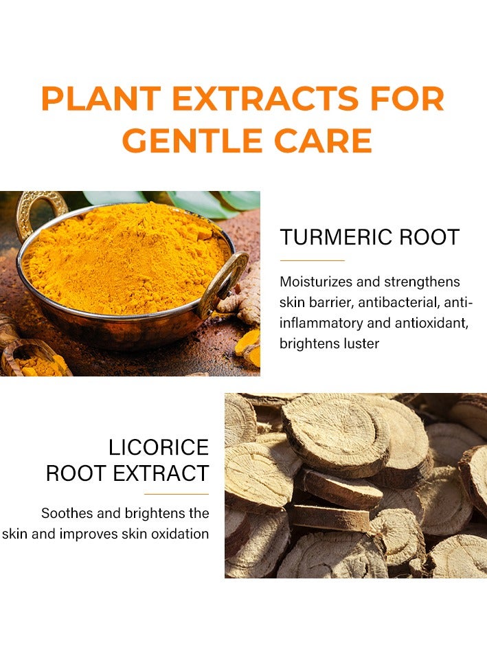 Turmeric Dark Spot Correcting Toner 100ml for Face Brightening Treatment Reduces Hyperpigmentation and Acne Blemishes Hydrates and Improves Skin Tone for All Skin Types