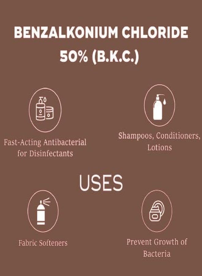 Ksma_Benzalkonium Chloride Liquid || Essential for Cosmetic Formulations|| Soap, Shampoo || Moisturizer & Lotion Making || Cosmetic Making & Diy Personal Care For Face, Hair, Skin & Body (400G) - Image 2