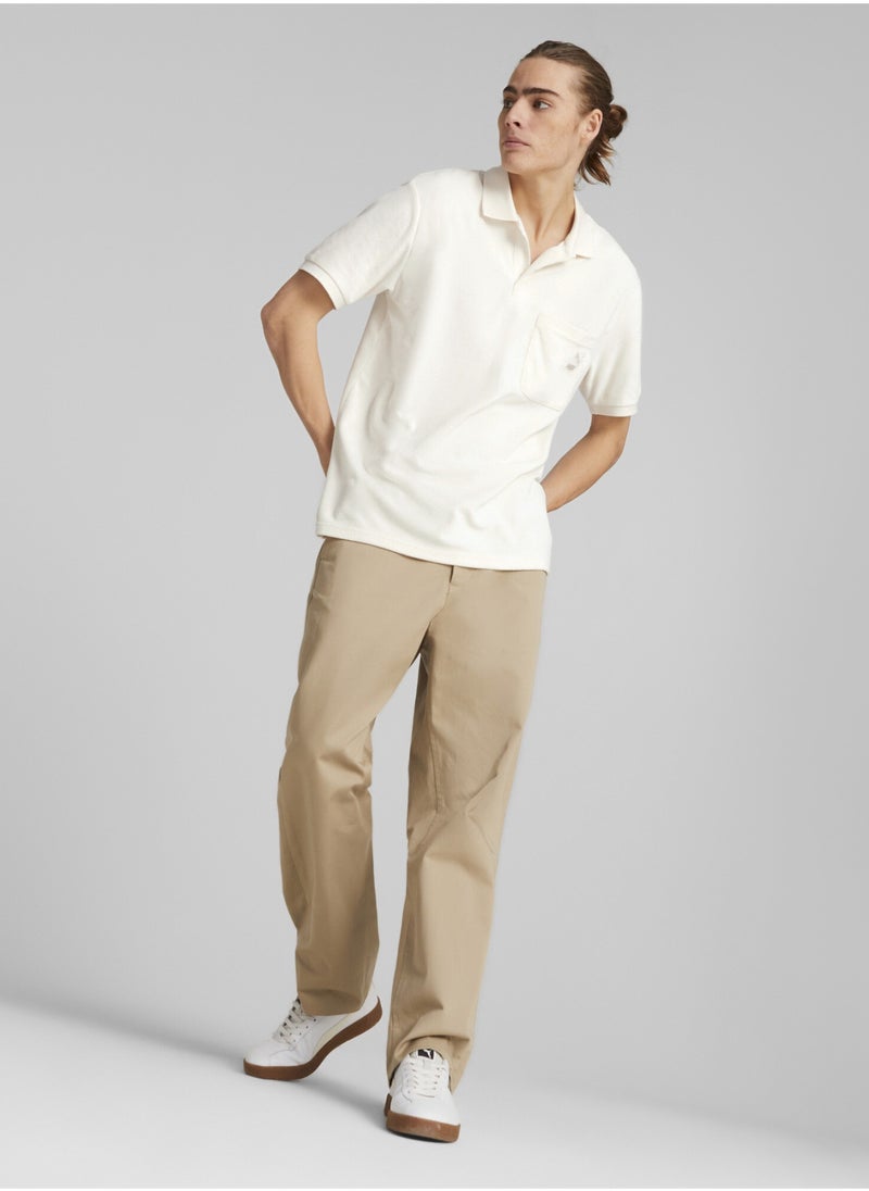 PUMA - Classics Towelling Mens Polo Shirt - Image 1