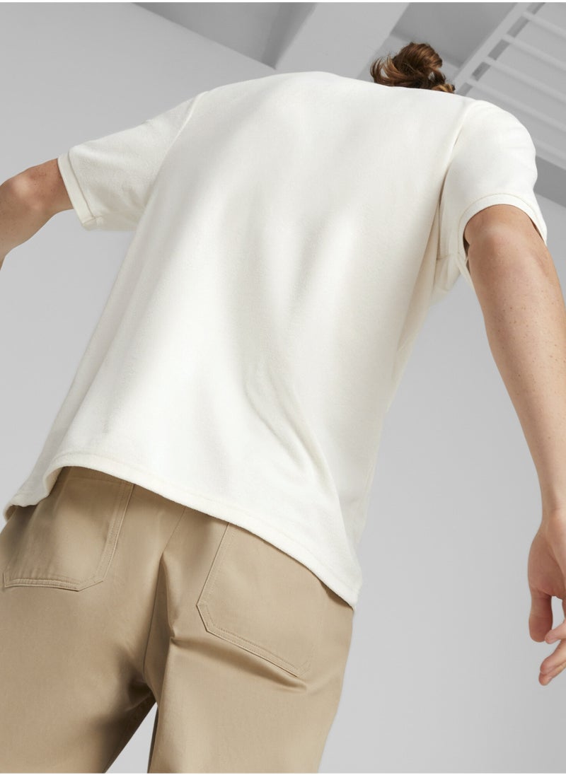 PUMA - Classics Towelling Mens Polo Shirt - Image 1