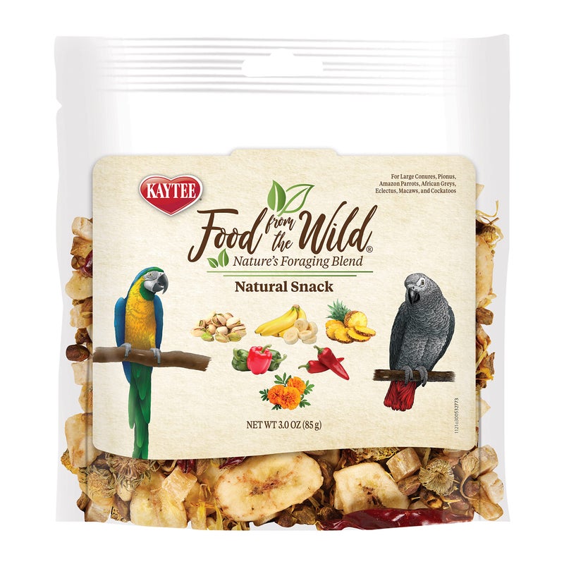 Kaytee Food From The Wild Natural Snack Food Treats For Pet Birds, 3 oz. - Image 1