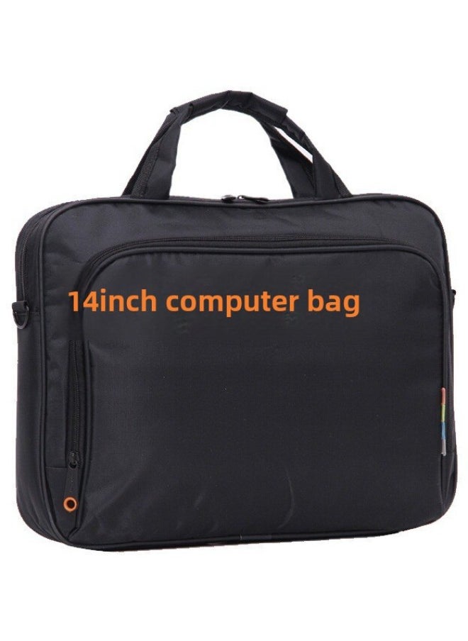 Generic - For Peer One-stop Purchase 14 Inch 15 Inch Computer Bag Notebook Shoulder Bag 10 Notebook Shoulder Bag-Color:15inch Computer Bag - Image 1