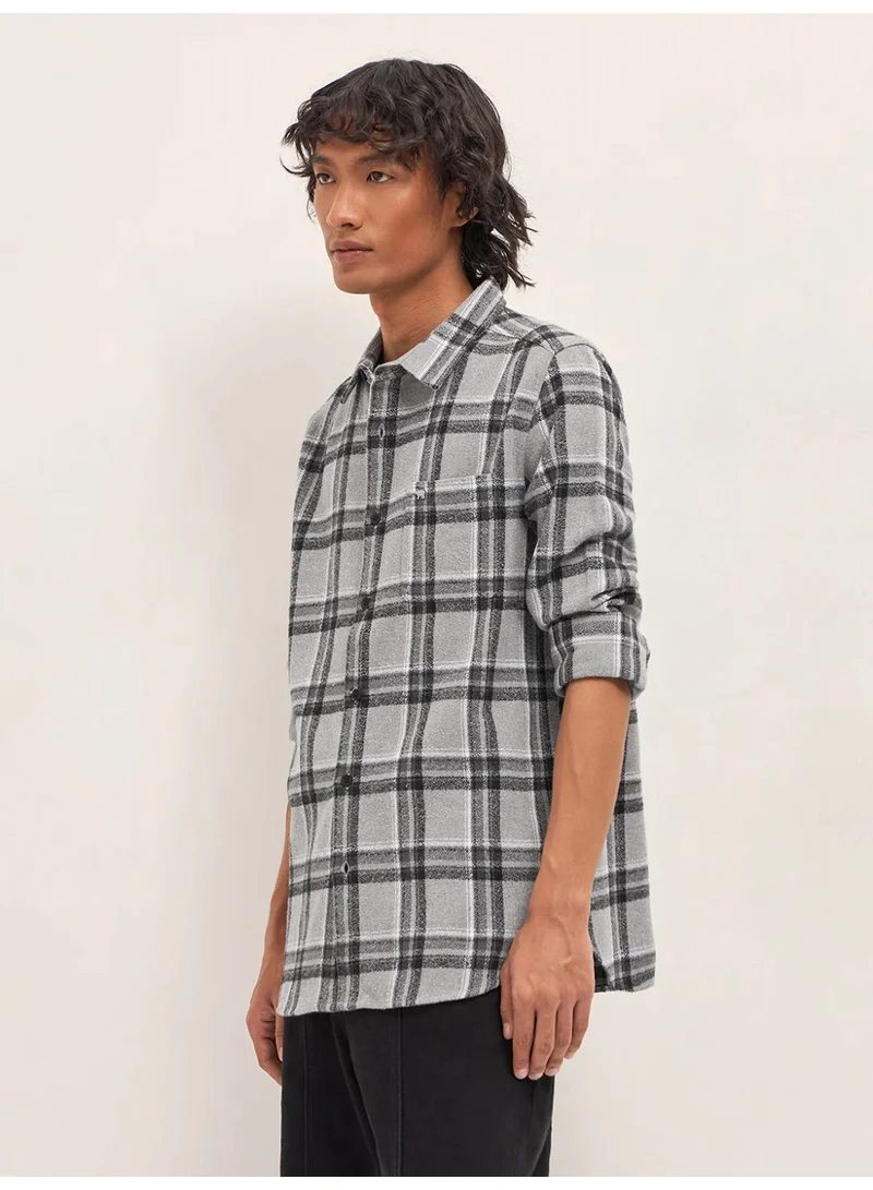 THE BEAR HOUSE  Men’s Long Sleeve Shirt – Classic, Comfortable and Stylish Essential for Work, Travel or Casual Outings for Men | Best Price UAE