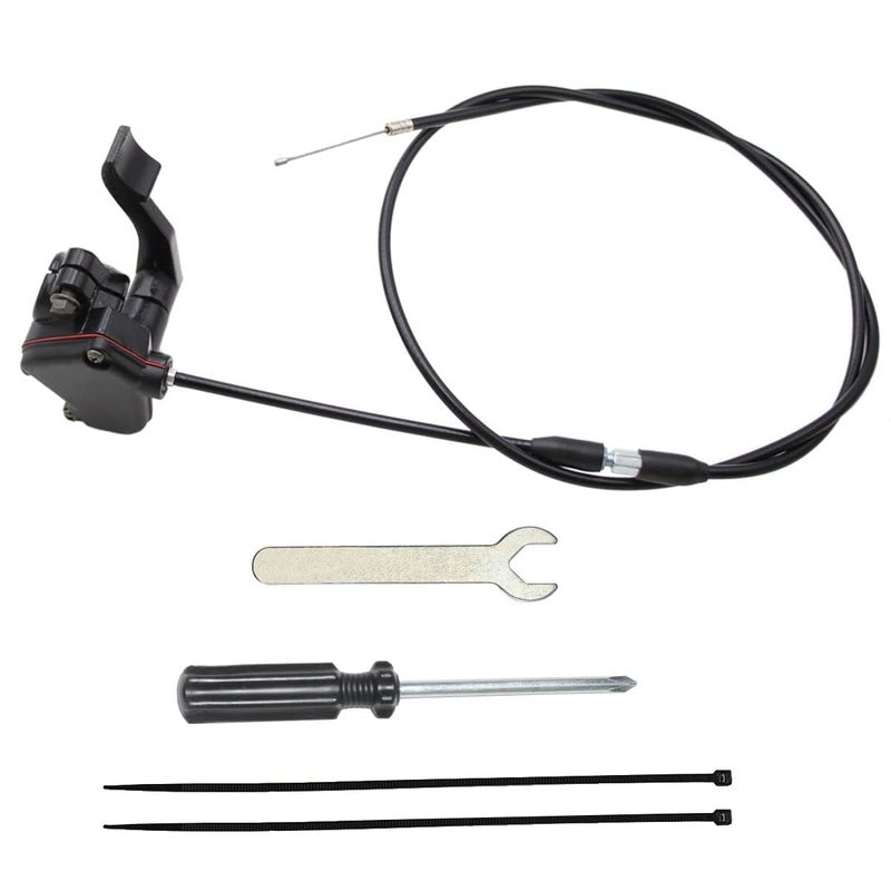 PRO BAT 78 22mm Thumb Throttle Cable Handle Assembly 50cc 70cc 90cc 110cc 125cc 150cc 200cc 250cc ATV Go Kart 4 Stroke