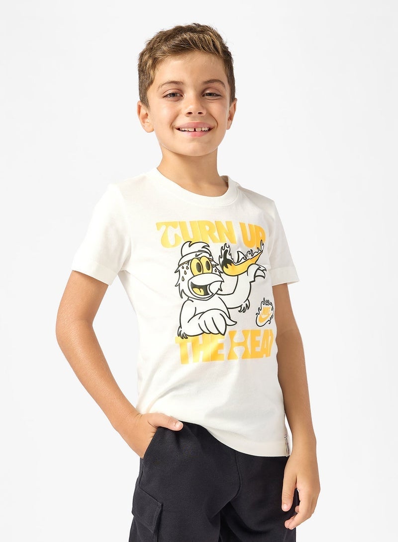 نايكي تيشيرت نسائي بأساور مطوية - Image 1