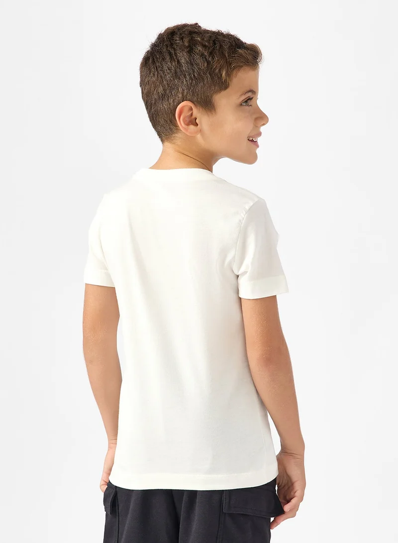 نايكي تيشيرت نسائي بأساور مطوية