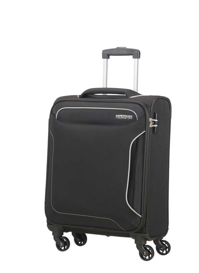 AMERICAN TOURISTER HOLIDAY CABIN TROLLEY LUGGAGE 55 CM  BLACK TSA  - Image 2