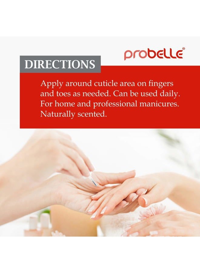 Probelle Kukui Nut Oil Botanical Cuticle Oil, conditions and softens cuticles for healthy nails and cuticle growth, .5oz/ 15 mL - Image 4