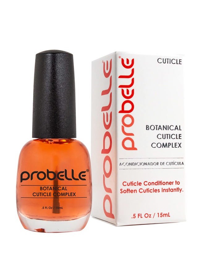 Probelle Kukui Nut Oil Botanical Cuticle Oil, conditions and softens cuticles for healthy nails and cuticle growth, .5oz/ 15 mL - Image 1