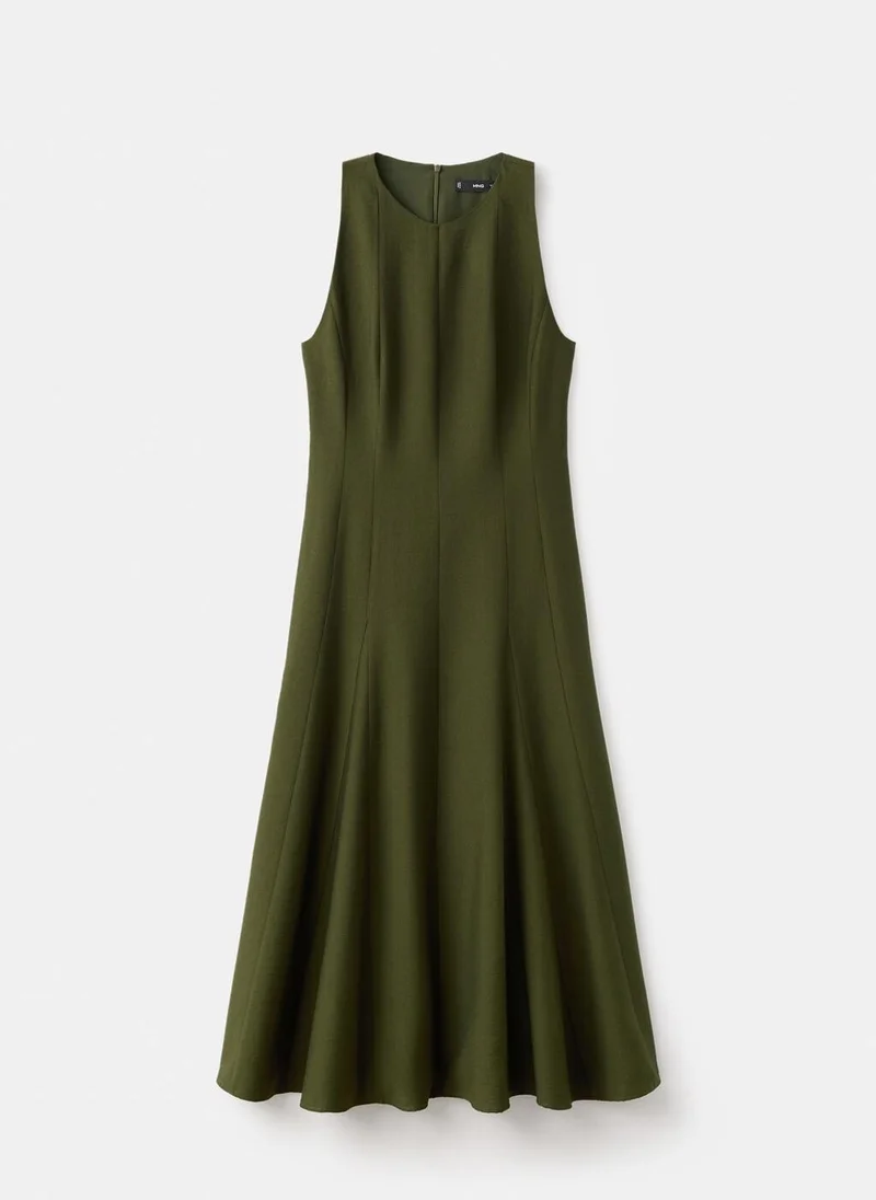 MANGO  A-line dress with godets for Women | Best Price UAE