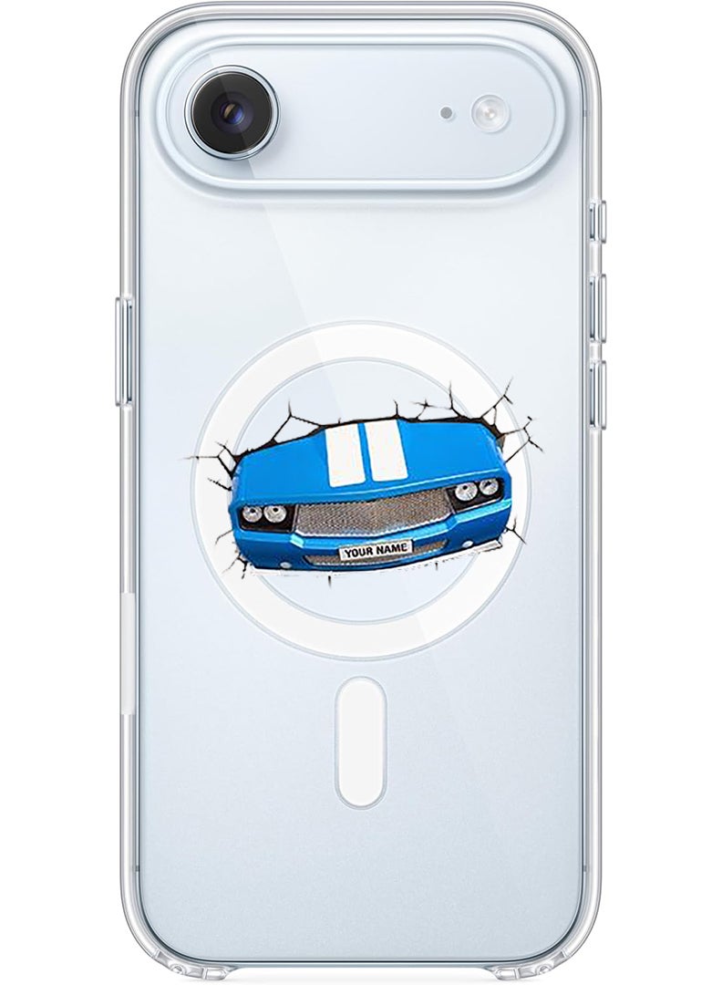 Theodor Magnetic Case for Apple iPhone 17 Air Compatible with MagSafe Wireless Charging, Shockproof Phone Bumper Cover - Car - Image 1