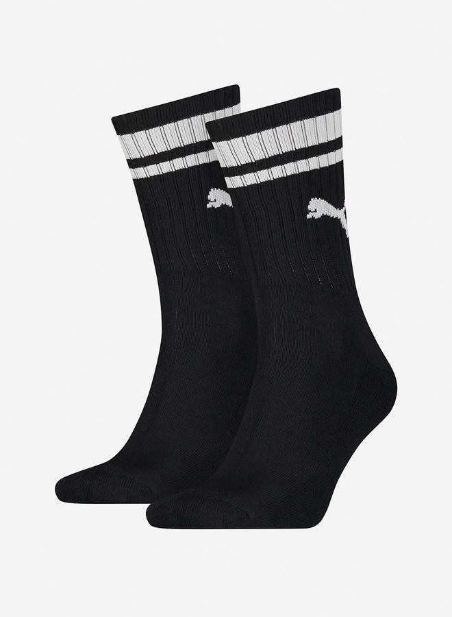 PUMA Pack of 2 - Heritage Stripe Crew Socks 
