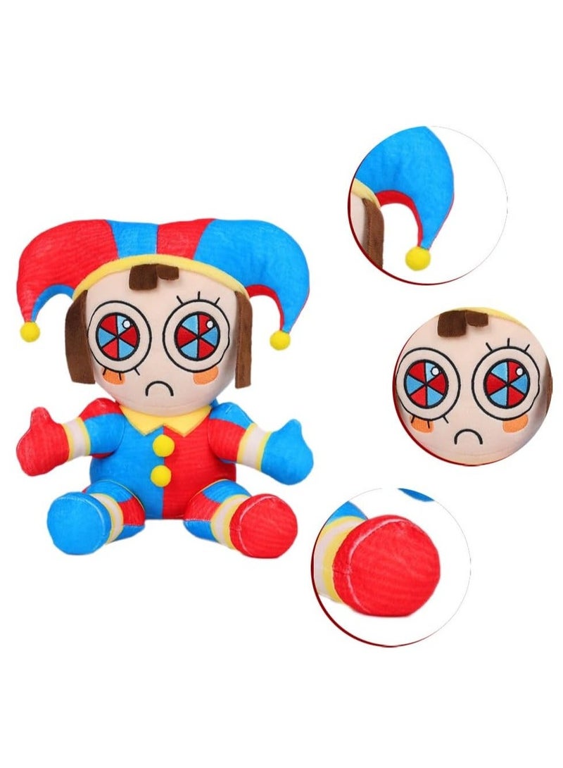 جيرينك The Amazing Digital-Circus Series Role Doll, Cute Clown Plushies, Joker Plush Toy, Perfect for Home Decor - Image 3