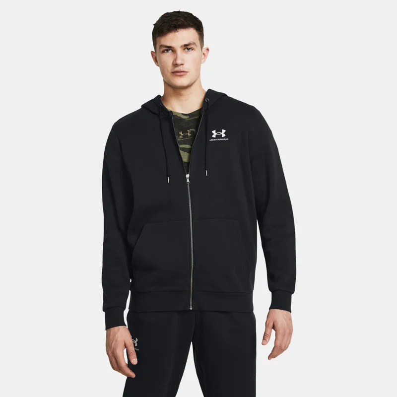 اندر ارمور هودي رجالي Icon Fleece بسحاب كامل