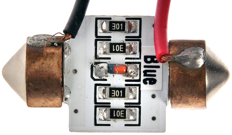 Dorman 3175B-SMD 3175 Blue 5050SMD 6 LED Bulb Compatible with Select Models - Image 2