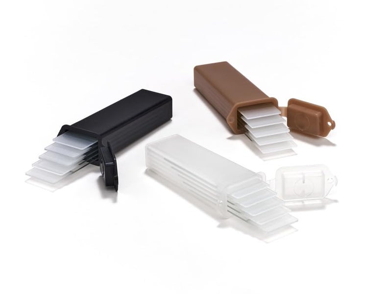 Caplugs كابلوجز 2403074Z30E1 إيفرجرين 240-3074-Z30 مغلفات فايف سلايد. بولي بروبيلين، بالجملة، مليلتر، درجة مئوية، بولي بروبيلين، أسود (عبوة من 100) - Image 3