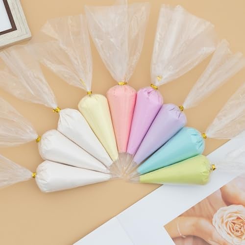 Decoden Cream Glue 9PCS Kit, Fake Whipped Cream, Fake Icing Frosting Whipped Clay with Piping Bags for Phone Cases, Crafts, and DIY Projects - Image 2