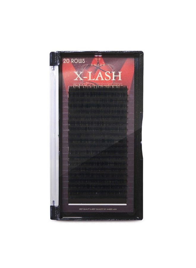 Amber Lash X Lash Mix Set Of 8 15 Mm Mink Lash For Professional Eyelash Extension Various Thickness And Curls Eyelash Extension Supplies (0.15 Mm C)  - Image 1