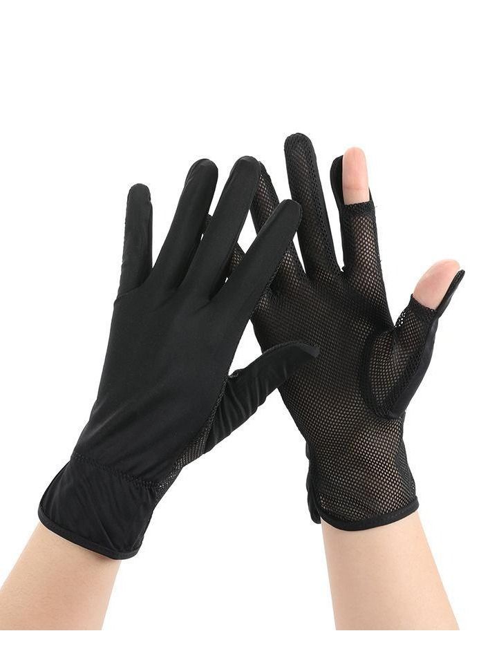 Generic 1 Pair Sun Protection UV Protection Gloves Women Driving Gloves  - Image 2