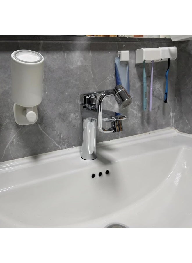 امتداد صنبور دوار 1080°، مهوية صنبور 360° - وضعي رش، مواد من النحاس، امتداد صنبور لمطبخ الحوض وحوض الحمام، مهوية لصنبور الحوض - Image 2