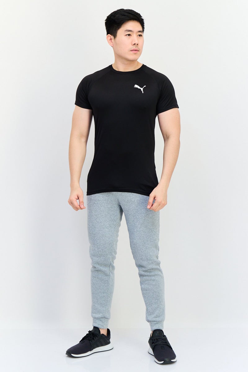 PUMA Men Sportswear Fit Short Sleeves Training T-shirt, Black - Image 4